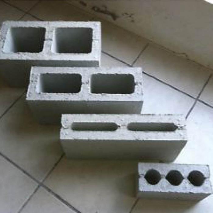 bloky stavebních materiálů