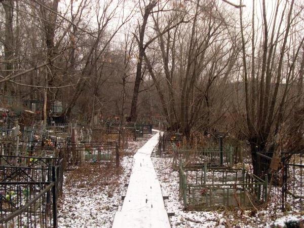 Chovanskoye hřbitov. Vlastnosti a popis